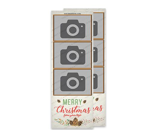 2x6 Pine Cone Christmas