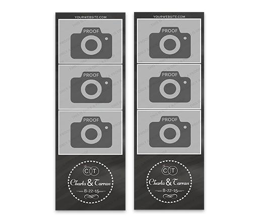 Chalkboard Hearts 2x6