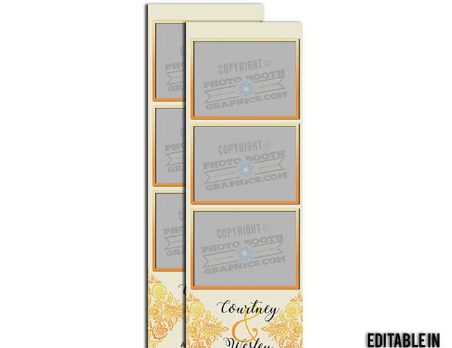 Floral Triangles 2x6