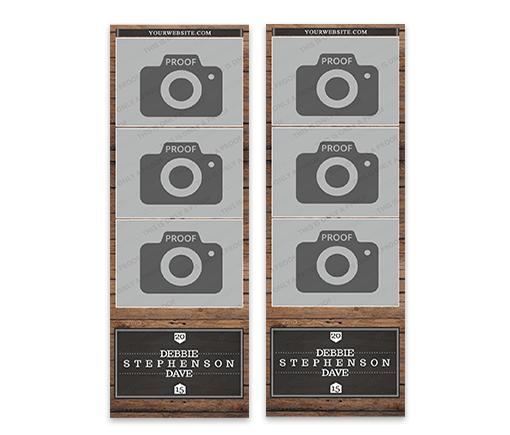 Rustic Chalkboard 2x6