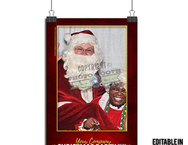 Elegant Modern Christmas 4x6 -Mirror