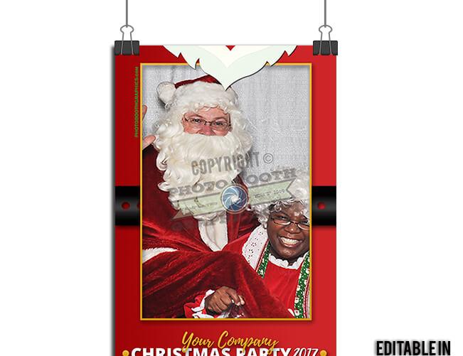 Santa's Belt Buckle Portrait