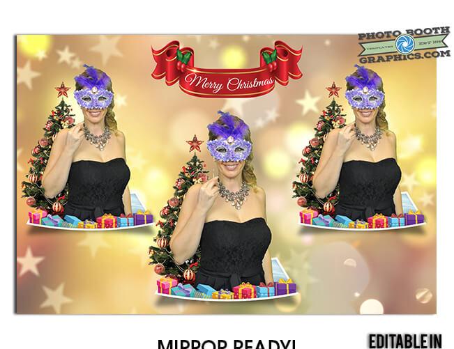 3D Pop Up Holiday/Christmas 4x6 3up Mirror