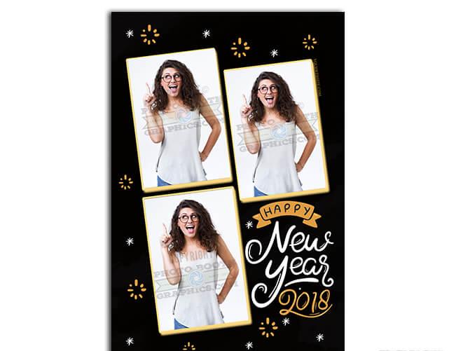 Golden New Year - 3up