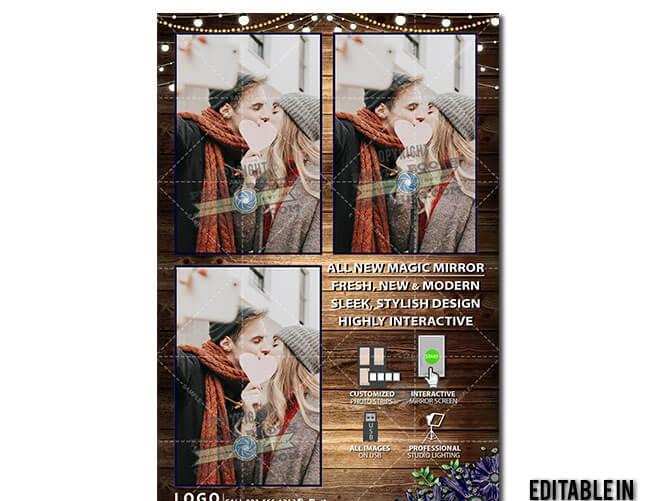 Mirror Rustic Bridal Show - 4x6