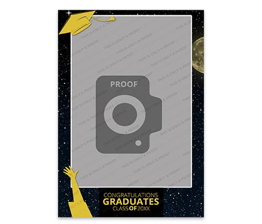 Congratulations Graduates  - Night - 4x6 Single