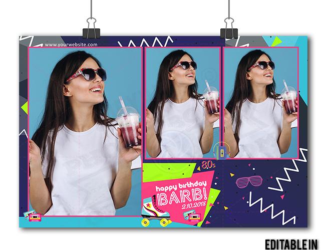 Retro 80s - portrait