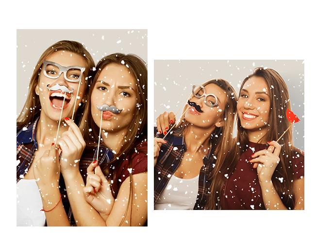 Falling Snow V2 - Animated Overlay - PNG Seq