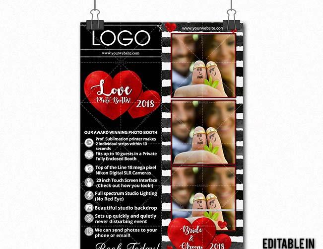 Romantic Stripes Bridal 2x6 Showcase