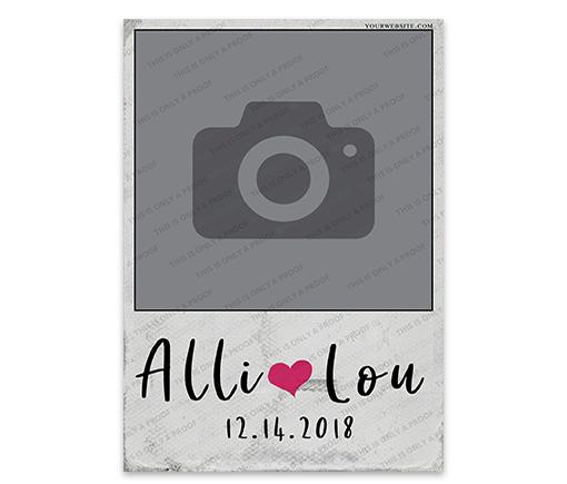 Vintage Polaroid - 4x6