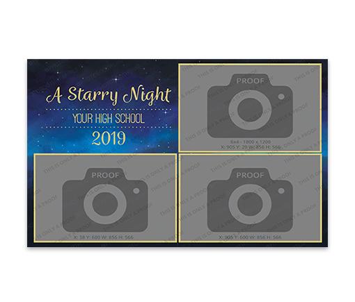 A Starry Night Prom - 6x4 Postcard