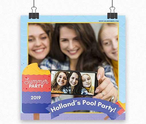 Popsicle Party - Square