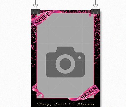 Sweet Sixteen Glitter & Confetti