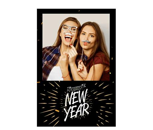 Happy New Year - Animated Overlay - PNG Seq