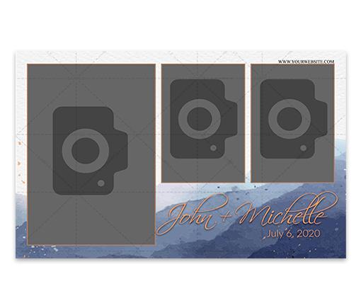 Foil Fresco 6x4 Portrait 3 Shot