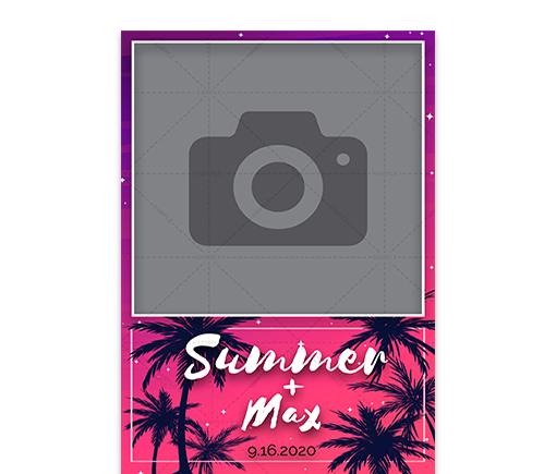 Summer Vibes 4x6 Square