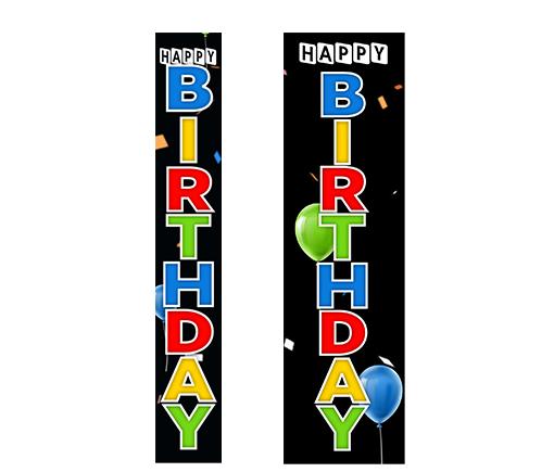 Happy Birthday - Column Screen