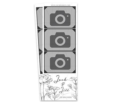 Floral Whispers 2x6 strip