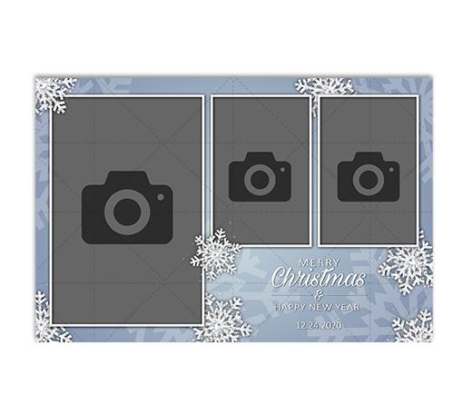 Snowflake Sparkle 6x4 Portrait