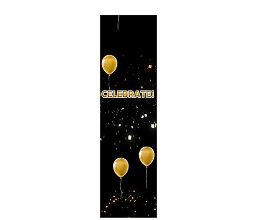 Celebrate! - Gold - Column Screen