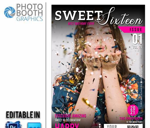 Sweet Sixteen Magazine Cover
