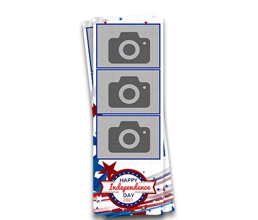 Red, White, & Blue Stars 2x6