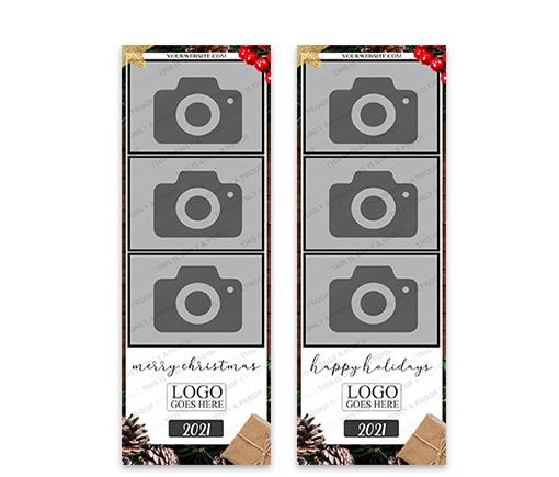 Holiday Polaroid 2x6