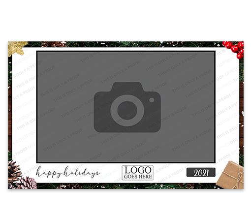 Holiday Polaroid 6x4 Landscape Single