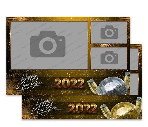 Classic New Year Party 6x4 Landscape