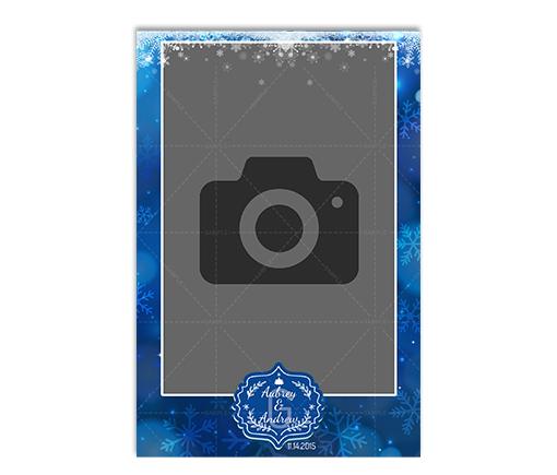 Elegant Winter Wonderland - 4x6 Portrait