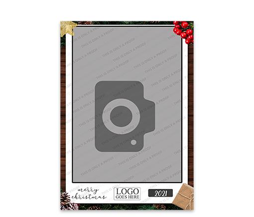 Holiday Polaroid 4x6 Portrait