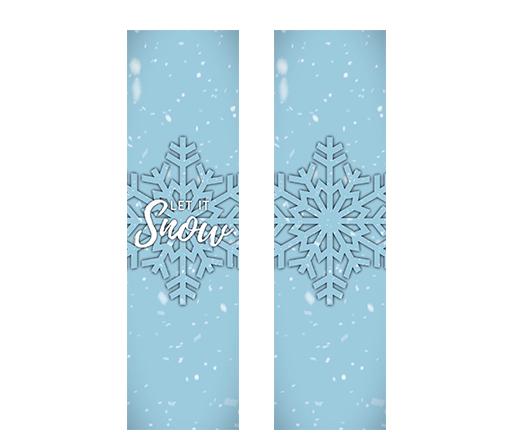 Let It Snow - Column Screen - 2-Pack