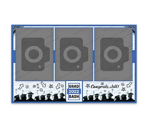 Grad Bash - 6x4 Portrait Postcard