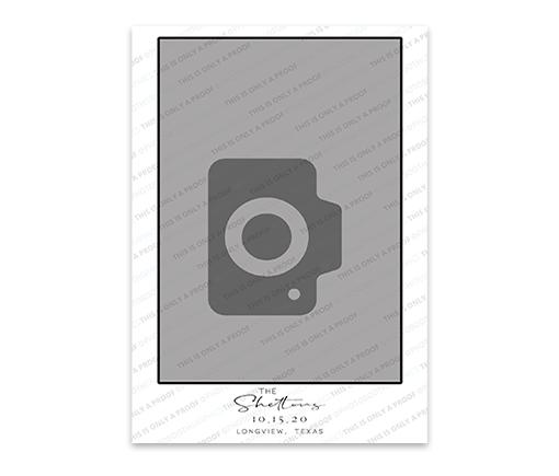 Famously Framed 4x6 Portrait