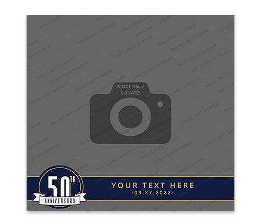 Simple Anniversary - Square