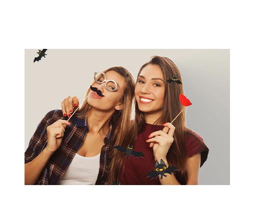 Flying Bats - Landscape - Animated Overlay