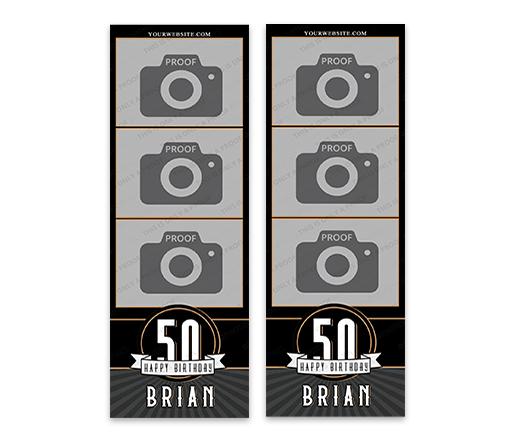 Vintage Birthday - 2x6