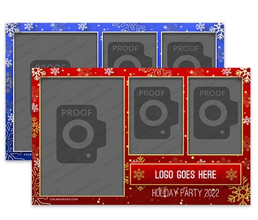 Holiday Glitter - 6x4 Postcard