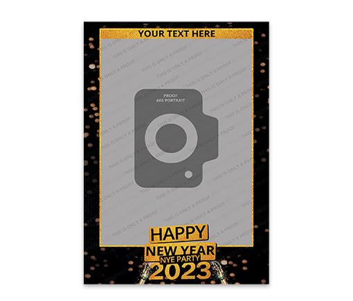 New Year Eve Party - 4x6 Portrait