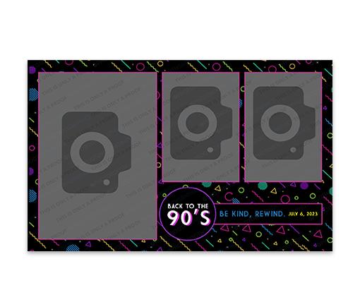 Be Kind, Rewind. -  6x4 - 3 Shot Portrait