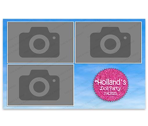 Doll Movie Party - 6x4 - 3 Shot - Landscape