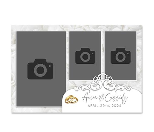 Wedding Rings - 6x4 Portrait - 3 shot