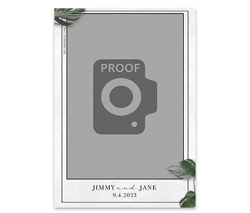 Monstera - 4x6 Portrait