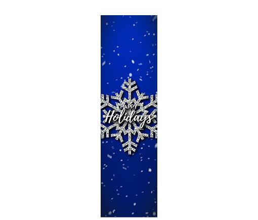 Holiday Glitter - Blue - Column Screen