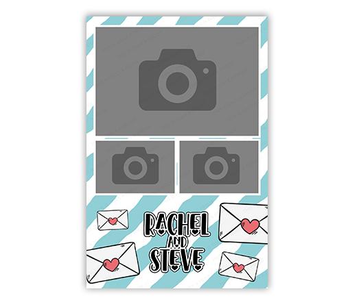 Love Notes -  4x6 3 Photo Postcard - Landscape