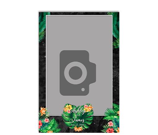 Tropical Getaway -  4x6 Postcard Single Photo  - Portrait