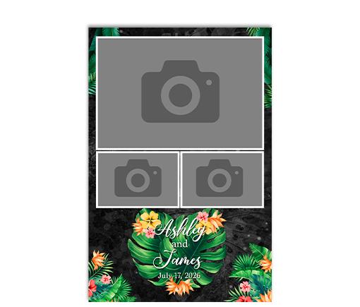 Tropical Getaway -  4x6 3 Photo Postcard - Landscape (Copy)